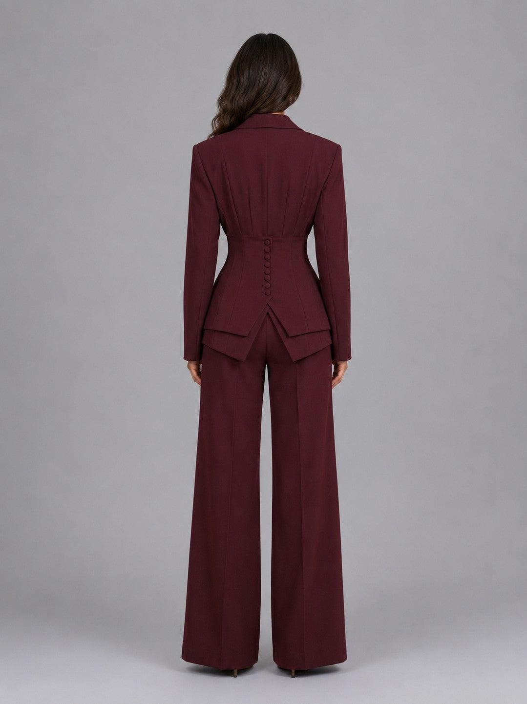 Corset Blazer Pant Set
