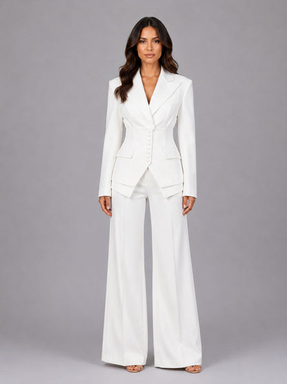 Corset Blazer Pant Set