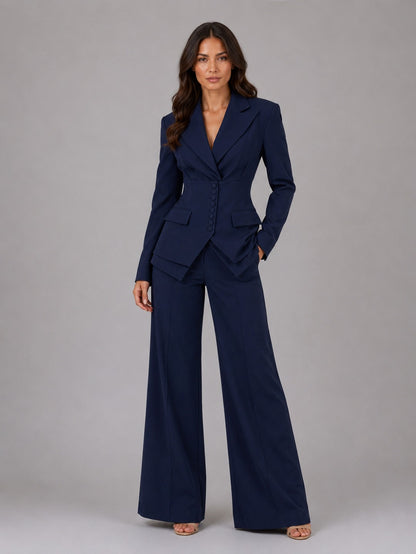 Corset Blazer Pant Set