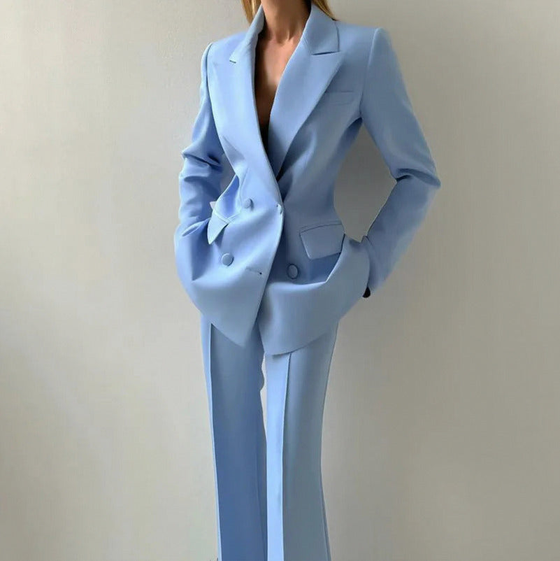 Corset Blazer Wide Leg Set