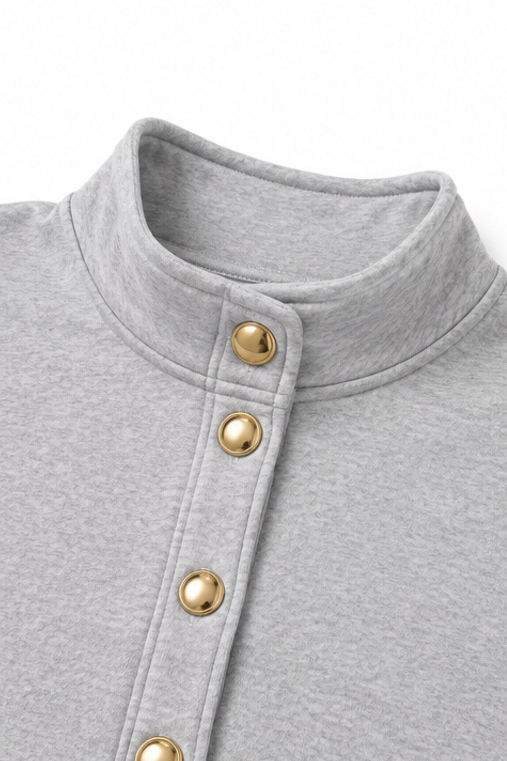 Fleece Button Front Matching Set