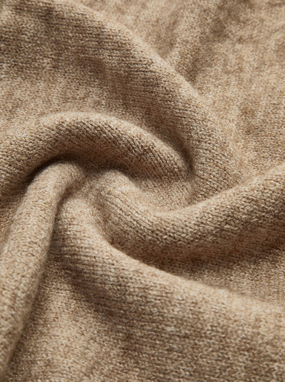 Knit Turtleneck Wide Leg Matching Set