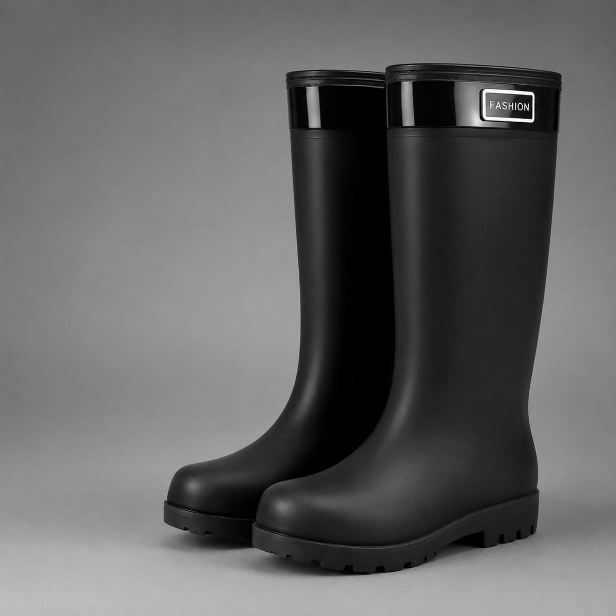 Lug Sole Tall Rain Boots
