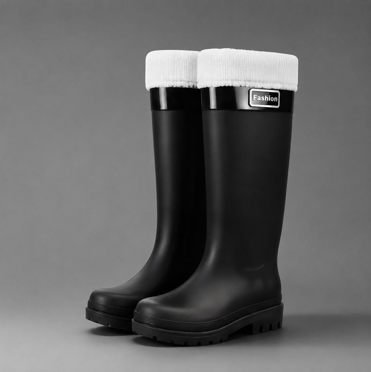 Lug Sole Tall Rain Boots