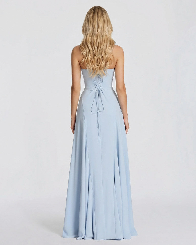 Sweetheart Drop Waist Maxi Dress