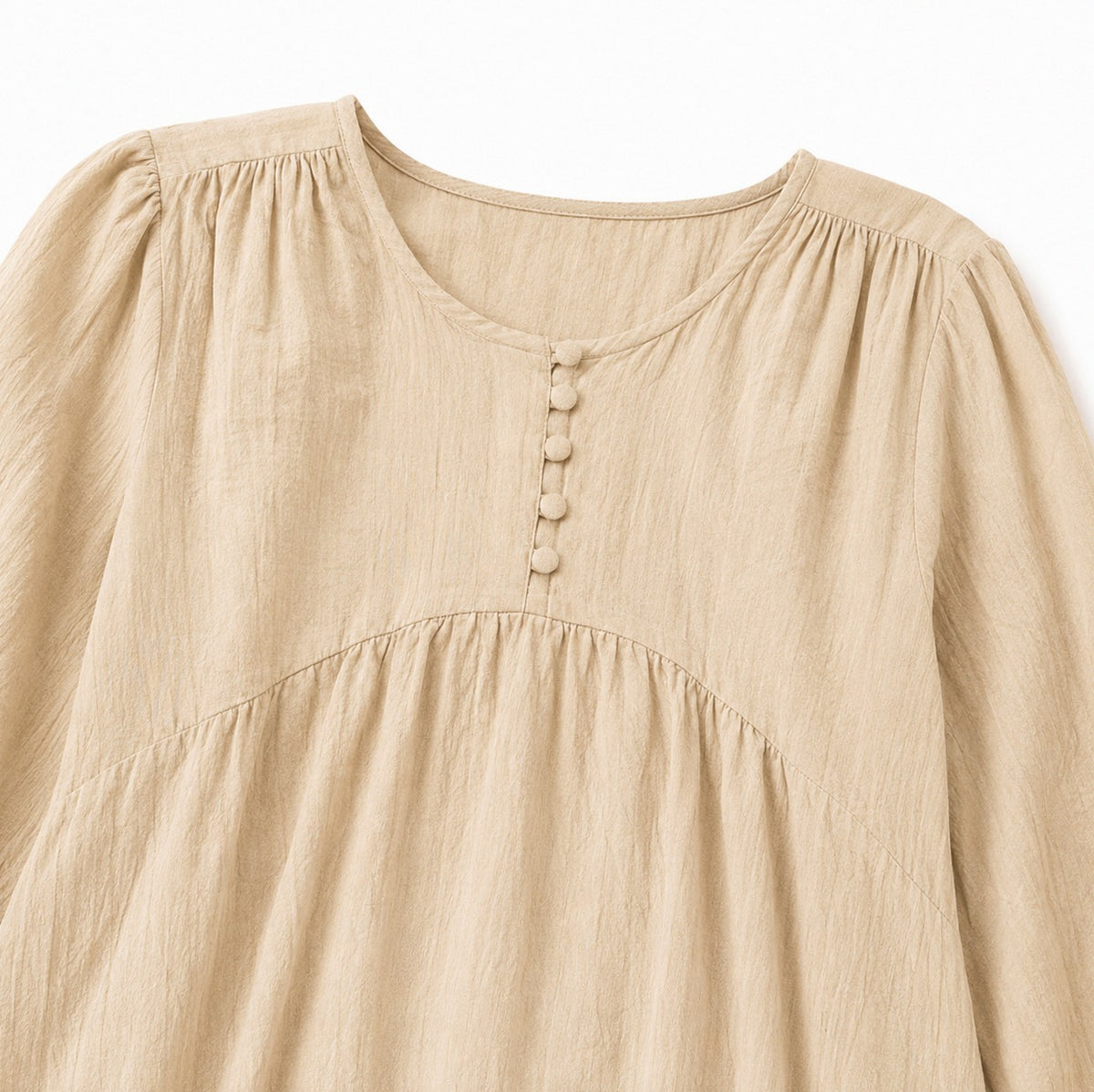 Tiered Long Sleeve Maxi Dress